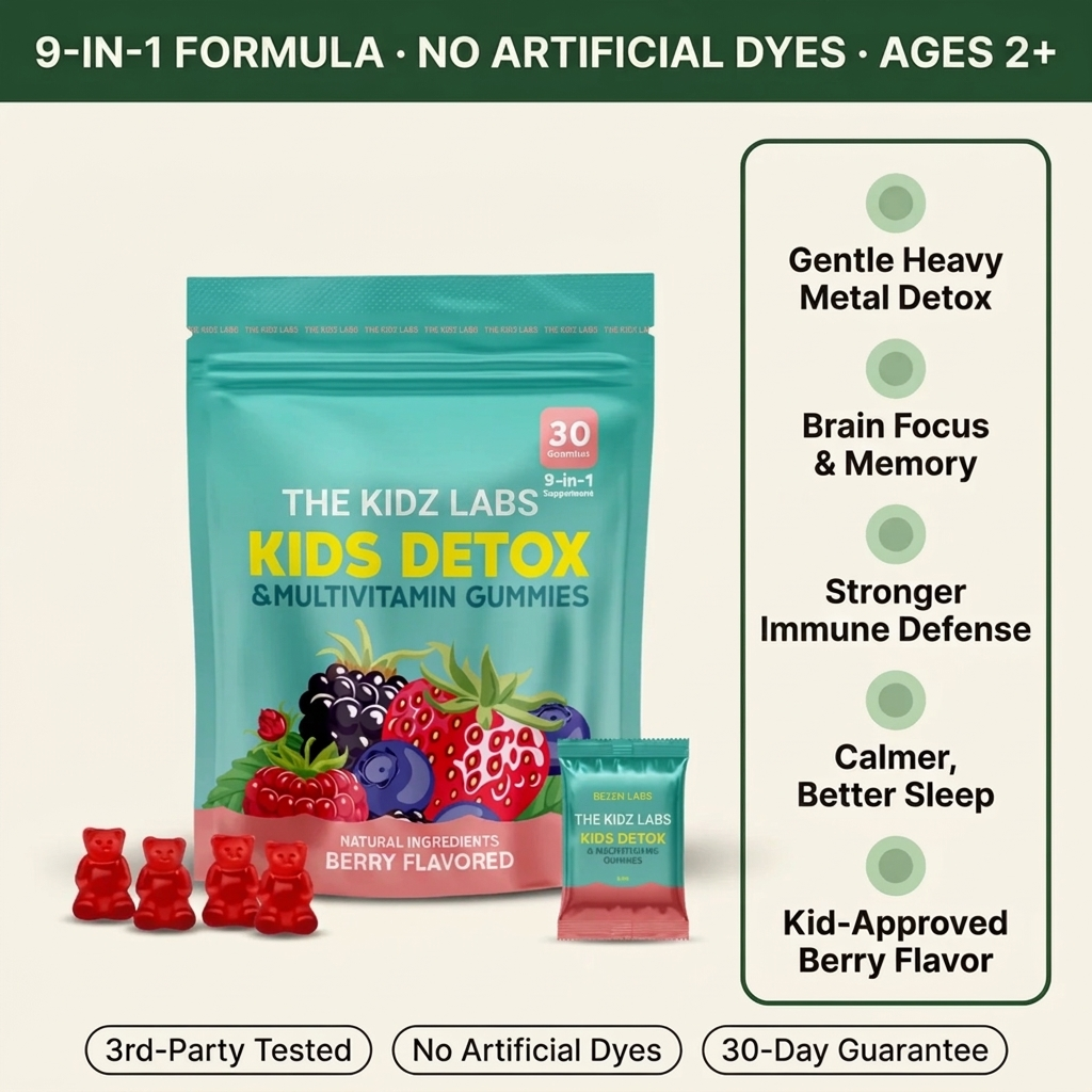 Kidz Labs - Heavy Metal Detox Gummies