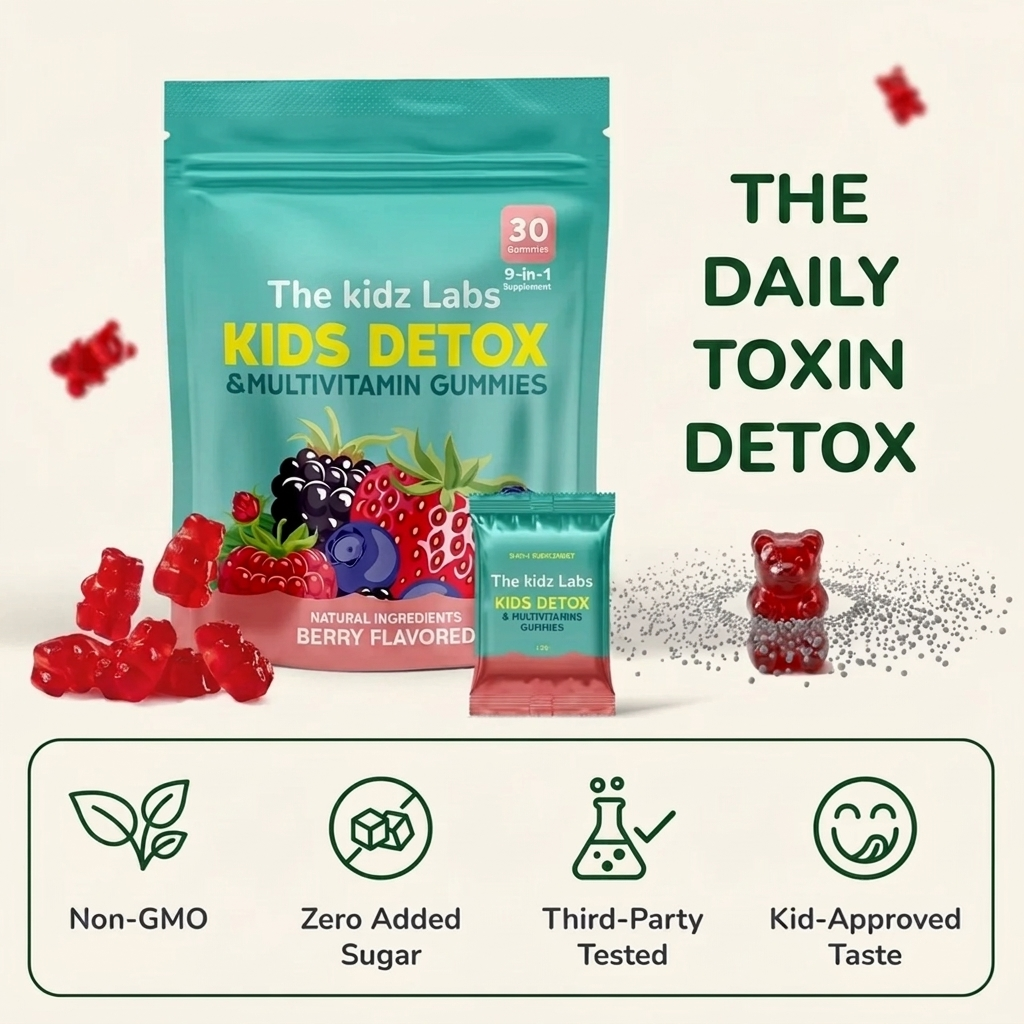 Kidz Labs - Heavy Metal Detox Gummies