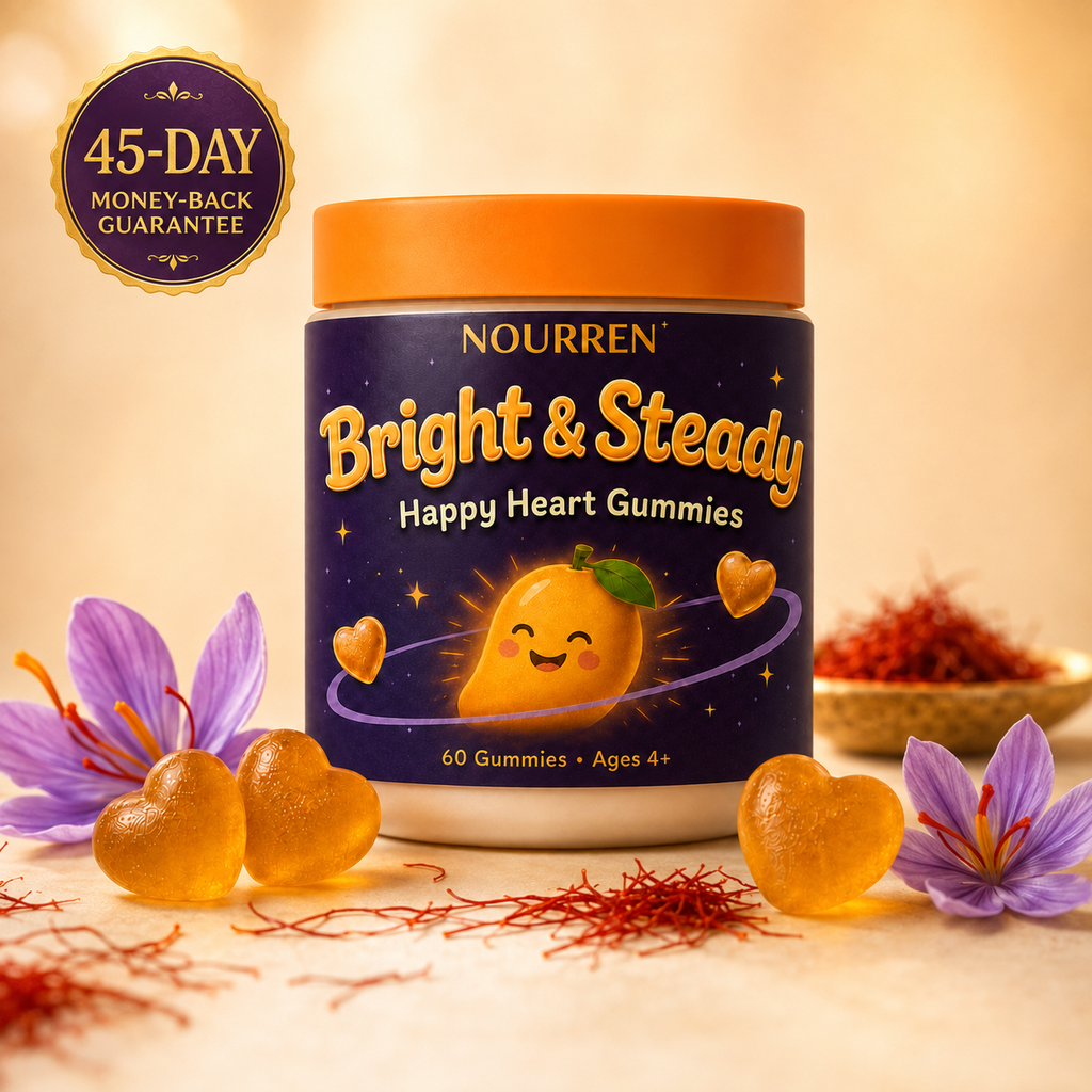 Nourren Bright and Steady with 45-day money-back guarantee
